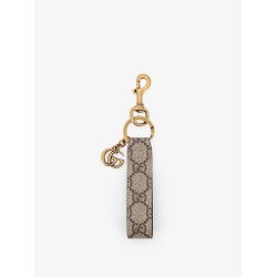 GG Supreme fabric keyring