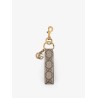 GG Supreme fabric keyring