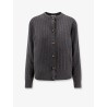 Ribbed wool cardigan