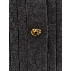 Ribbed wool cardigan