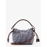 Mamma Baguette Small jacquard FF fabric crossbody bag