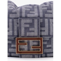 Mamma Baguette Small jacquard FF fabric crossbody bag
