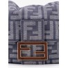 Mamma Baguette Small jacquard FF fabric crossbody bag