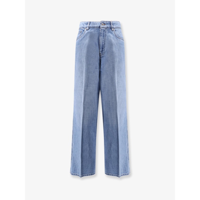 Washed denim Jeans