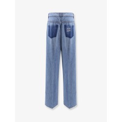 Washed denim Jeans