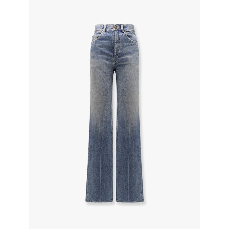 70's jeans with flared boot-cut leg