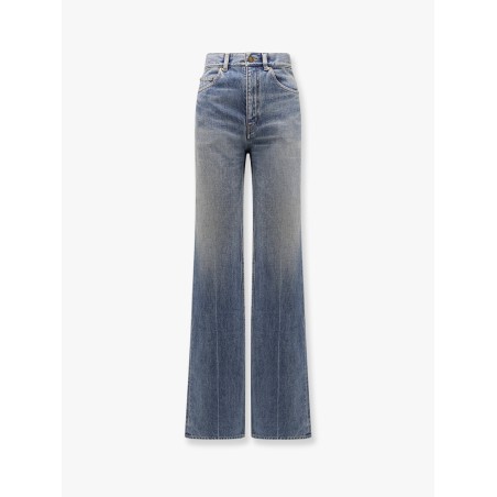 70's jeans with flared boot-cut leg