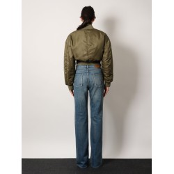 70's jeans with flared boot-cut leg