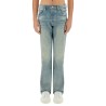 "COATED FLARE" JEANS