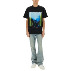 "COATED FLARE" JEANS