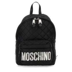 QUILTED NYLON BACKPACK