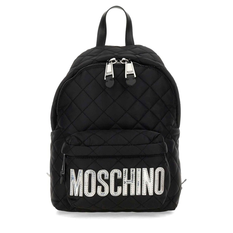 QUILTED NYLON BACKPACK