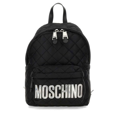 QUILTED NYLON BACKPACK