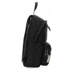QUILTED NYLON BACKPACK