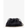 Leather Dustbag clutch with Intrecciato motif