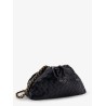 Leather Dustbag clutch with Intrecciato motif