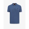 Stretch cotton polo shirt