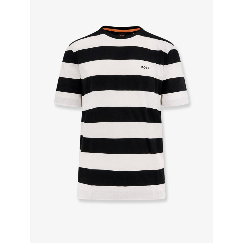 Striped cotton T-shit