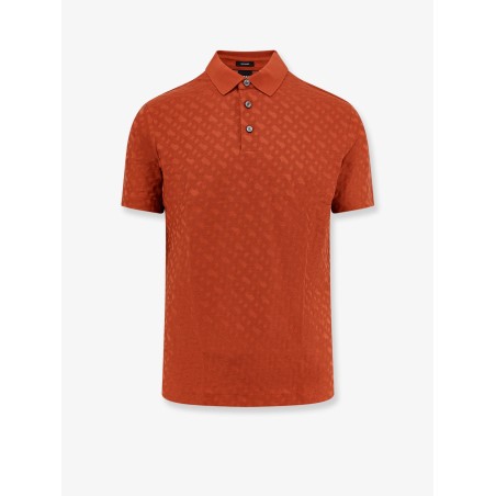 Mercerised cotton polo shirt