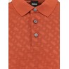 Mercerised cotton polo shirt