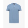 Stretch cotton polo shirt