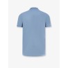 Stretch cotton polo shirt