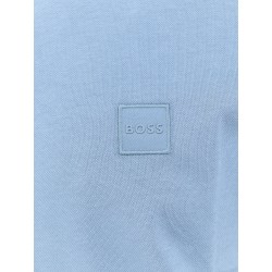 Stretch cotton polo shirt