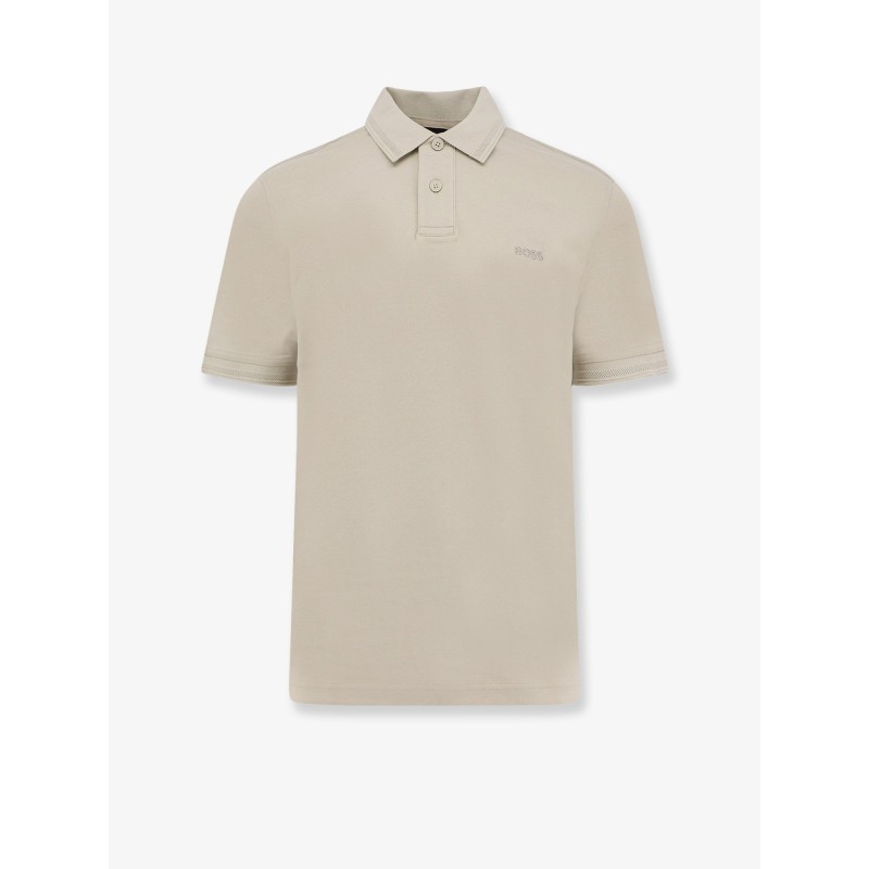 Jersey cotton polo shirt