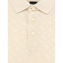 Mercerised cotton polo shirt
