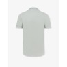 Stretch cotton polo shirt
