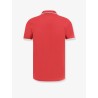 Stretch cotton polo shirt