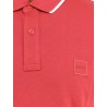 Stretch cotton polo shirt