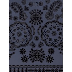 Peekaboo ISeeU Small leather shoulder bag with laser-cut Coral Bandana motif