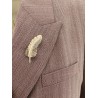 Diva herringbone virgin wool blazer