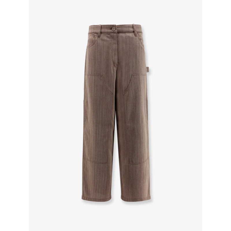 Marley virgin wool blend trousers