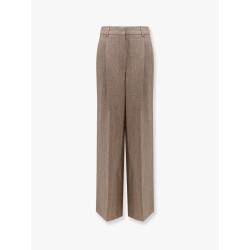 Nyack herringbone linen trouser
