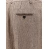 Nyack herringbone linen trouser