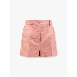 Cotton and silk blend shorts