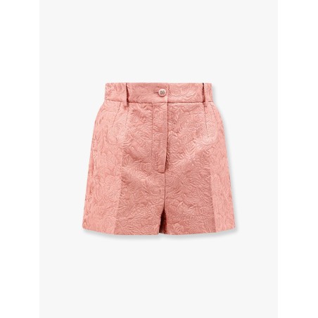 Cotton and silk blend shorts