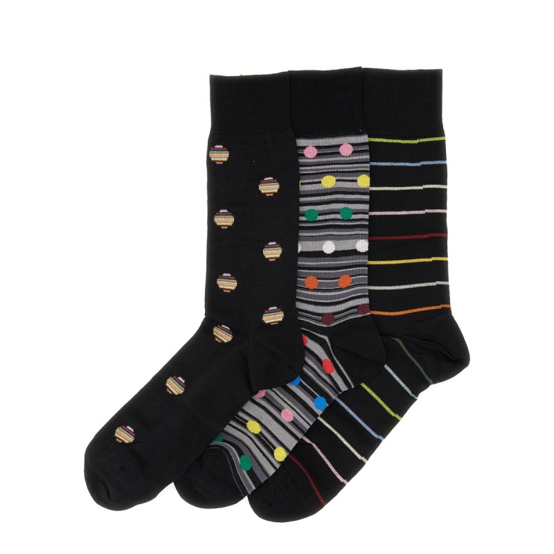 SET OF THREE SOCKS