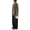 LEOPARD PRINT MIDI JACKET