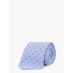 Silk Tie with GG Tulip motif