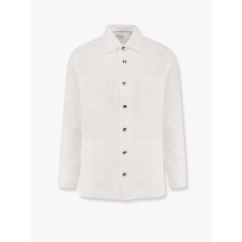 Easy fit linen shirt