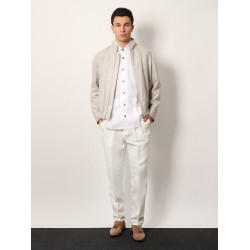 Easy fit linen shirt