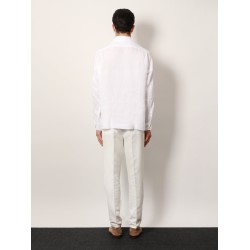 Easy fit linen shirt