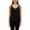 SATIN CAMISOLE TOP WITH LOGO