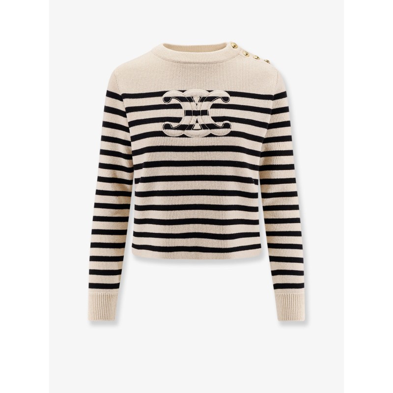 Triomphe cashmere and wool sweater