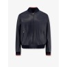 Leather Jacket witth Web details