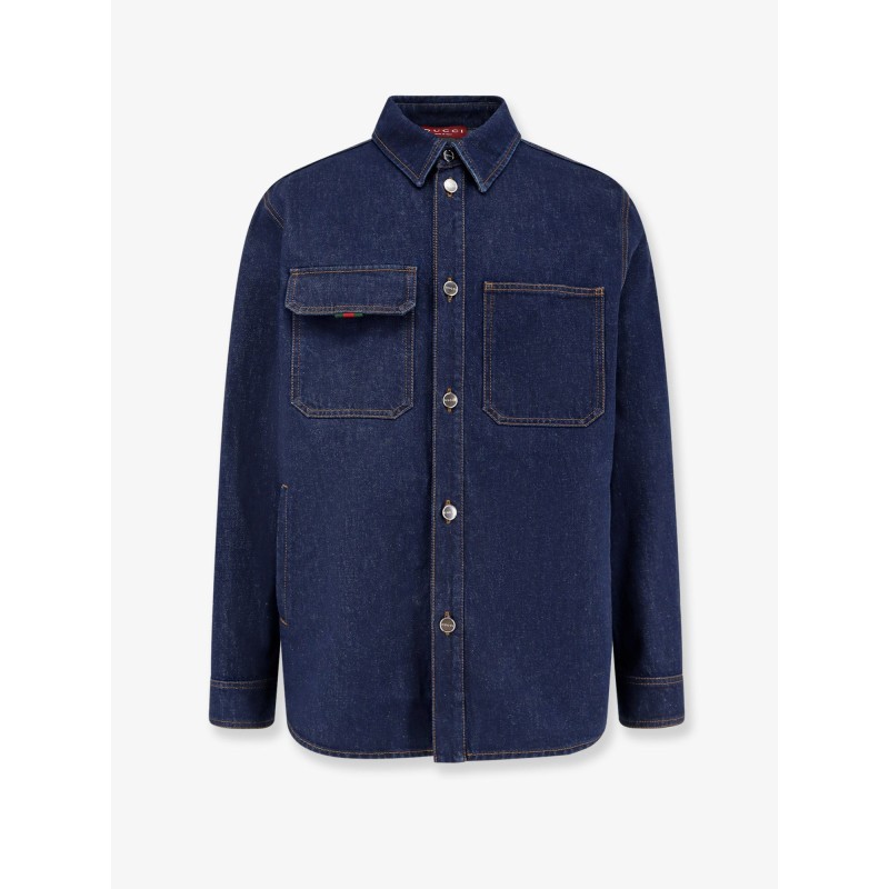 Dark denim shirt