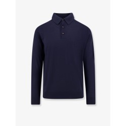 Wool polo shirt
